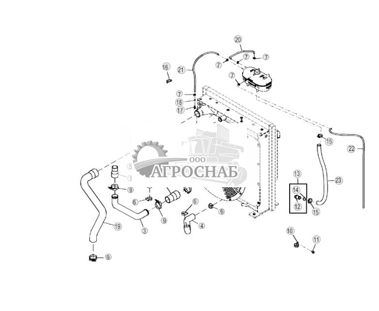 Трубы системы охлаждения (000508 - ) - ST929725 185.jpg